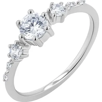 Prsten Zásnubní prsten s lab-grown diamanty Willa