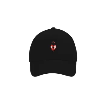 Kšiltovka Bastard Zámek lásky kšiltovka baseballka Black