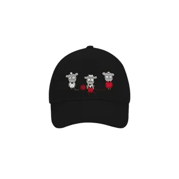 Kšiltovka Bastard Koloběh vlny kšiltovka baseballka Black