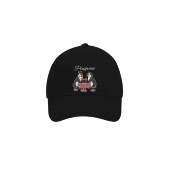 Kšiltovka Bastard Pingvíno kšiltovka baseballka Black