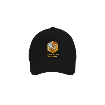 Kšiltovka Bastard Včelí královna kšiltovka baseballka Black