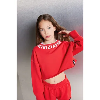 Dámská mikina Bavlněná mikina Patrizia Pepe K103 7M0881 červená 33X, vel. 118