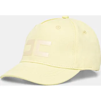 Čepice Bavlněná baseballová čepice Elisabetta Franchi EFCP025.C.CA010 žlutá 10X, vel. S