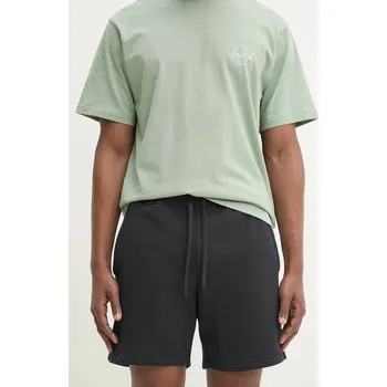 Pánské kraťasy Bavlněné šortky Herschel 50291.00001 černá 99X, vel. L