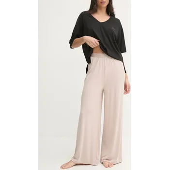 Dámské pyžamo Pyžamové kalhoty BOSS 50535703 béžová 80X, vel. S