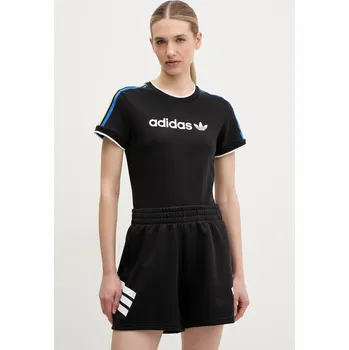Pánské tričko Tričko adidas Originals Linear JD2724 černá 99X, vel. XXS