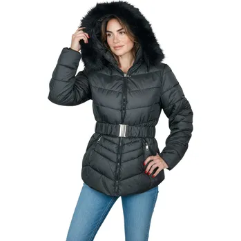 Emt Dámská nadměrná zimní bunda ŽANETA Barva: Černá, Velikost: 3XL