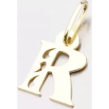 Přívěsek Dětský přívěsek žluté zlato 585 písmeno R 442-0002-R