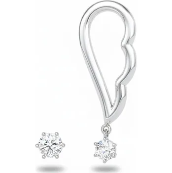 Náušnice Couple, Originální náušnice Amaré I, bílé zlato se zirkony, 585-66-3-0716.1B00.0.00.001.06