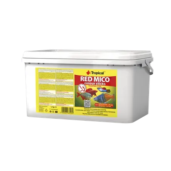 Krmivo pro rybičky TROPICAL Red Mico Color Sticks 5L