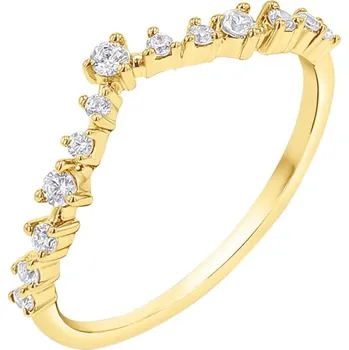 Prsten Vykrojený eternity prsten s diamanty Kenzie