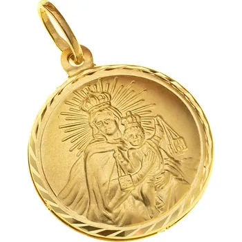 Přívěsek Argento 8A060 Zlatý přívěsek Škapulíř
