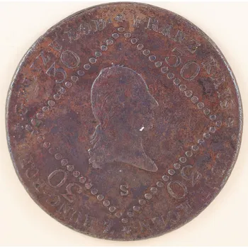 30 krejcar 1807 S, František I. (II.) 16,94 g