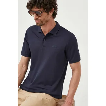 Bavlněné polo tričko Calvin Klein K10K111657.PPYX námořnická modř 59C, vel. S