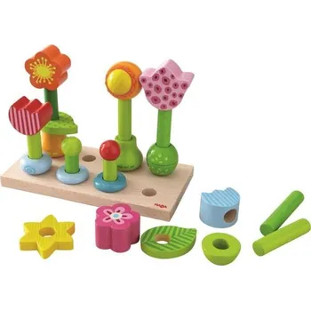 Dřevěná hračka Haba Dřevěná hra - jarní zahrádka