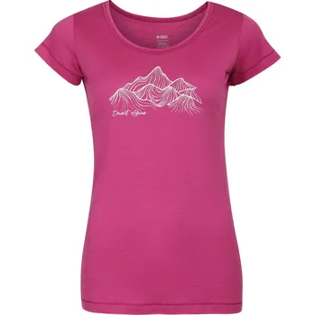 Dámské tričko Direct Alpine dámské funkční merino triko FURRY LADY black (DA big font) Barva: orchid (Silent hills), Velikost: L