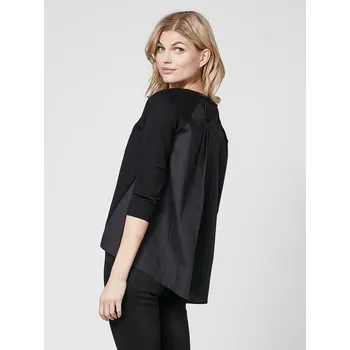 Dámská mikina Svetr Nu Denmark 7961-50 černý s košilí Velikost: 34