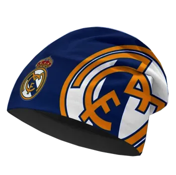 Čepice Numberoplus Dětská fotbalová pletená čepice - Real Madrid