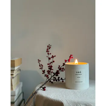 Svíčka Svíčka "CHAI" s vůní skořice (240g) Velká