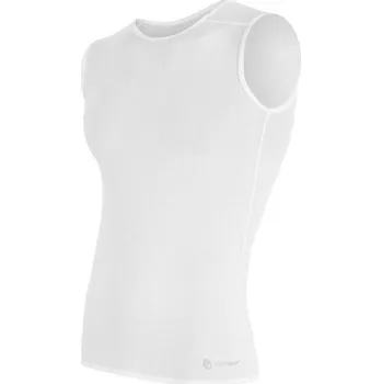 Pánské tričko Triko Sensor Coolmax Air pánské bez rukávů bílá 2XL
