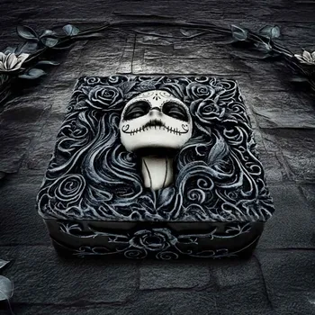 Krabice na pečivo dekorace (krabička) Flor de Muerte