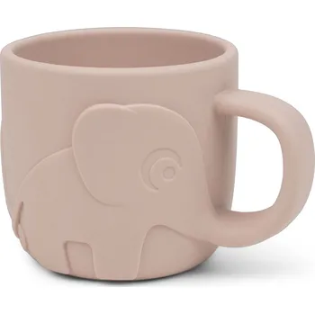 Done by deer, Hrnek Peekaboo Elphee silikonový růžový - Formadore