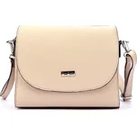 Kožená crossbody kabelka MiaMore 01-067 růžová