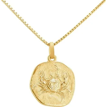 Přívěsek Stříbrný přívěsek se symboly znamení zvěrokruhu Rak