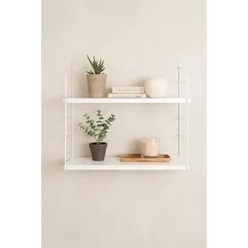 Věšák Creative Home Nástěnná police Armoni 2, bílá