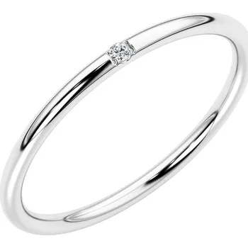 Prsten Jemný prsten s lab-grown diamantem Beryl