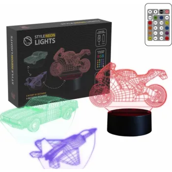 Dekorativní svítidlo Manta SNL121RGB LED lampa světelná dekorace Vozidla 2 RGB 3D