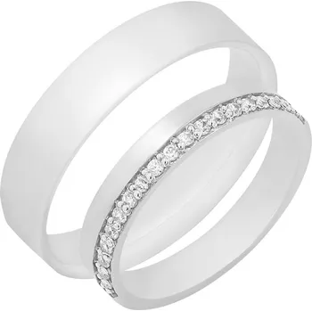 Prsten Zlaté snubní prsteny s lab-grown diamanty Heavana