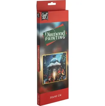 Diamantové malování Diamantové malování Zimní zátiší 30 × 40 cm