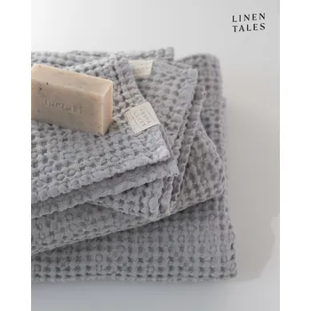 Ručník Vaflový ručník "HONEYCOMB WAFFLE" - barva LIGHT GREY 30x30