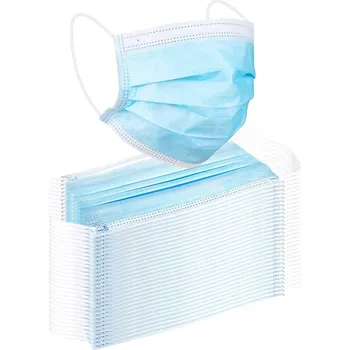 rouška Xiantao Xingrong Jednorázová rouška 3 vrstvá, modrá - 50 ks