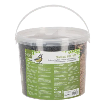 Krmivo pro ptáka Krmení pro ptáčky MIX semen + lojové koule bez síťky, 3Kg|Esschert Design