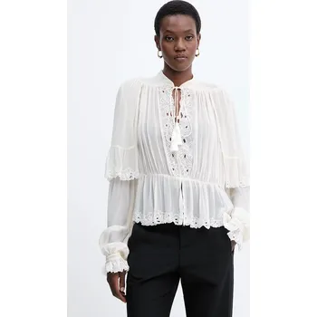 Dámská halenka Halenka Twinset dámská, béžová barva, 252TS2291 01A, vel. 40