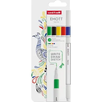 Výtvárné potřeby Barevné linery EMOTT VIVID 5ks