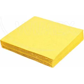 Papírový ubrousek Ubrousek (PAP FSC Mix) 2vrstvý žlutý 33 x 33 cm [250 ks]
