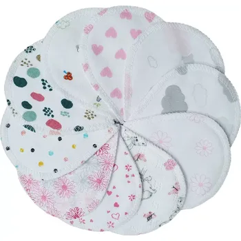 Odličovací ubrousek ESITO | Odličovací tampony pratelné 10 ks Antibakteriální Bright - světlé / 8 x 9,5 cm