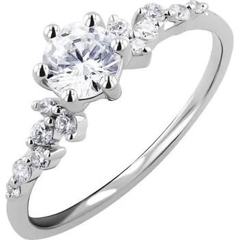 Prsten Zásnubní prsten s diamanty Carina