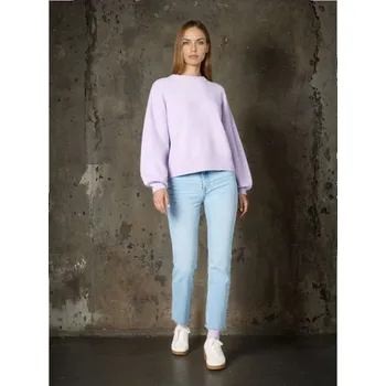 Dámská móda Sinsay - Džíny straight se středně vysokým sedem - modrá - 912FI-50J - 912FI-50J-42