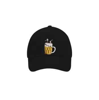 Kšiltovka Bastard Na pivě kšiltovka baseballka Black