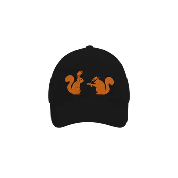 Kšiltovka Bastard Veverky kšiltovka baseballka Black