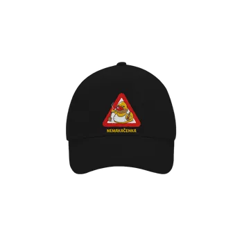 Kšiltovka Bastard Nemakačenka kšiltovka baseballka Black