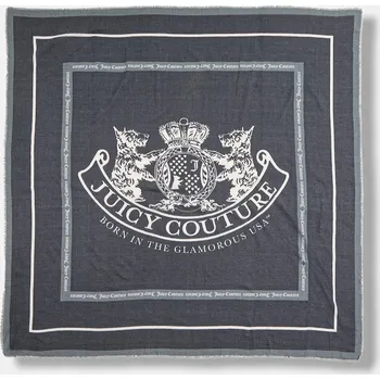 Šátek Šátek Juicy Couture Pashmina dámský, černá barva, AIJFO8612WPO 90X, vel. ONE SIZE