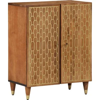 Příborník do zásuvky vidaXL Odkládací skříňka 60 x 33 x 75 cm masivní mangovníkové dřevo [358322] Barva: medová hnědá