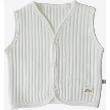 Kojenecká souprava kitikate Prošívaná kojenecká vesta bílá_S13395 Velikost: 9 - 12 MĚSÍCŮ