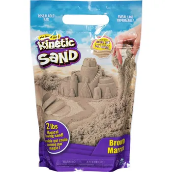 kinetický písek Spin Master Kinetic Sand 900 g hnědý