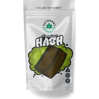 CBD Cannalife Konopny Hash Drysift Slabé 35 % Množství: 1g Extrakt z konopí - soft